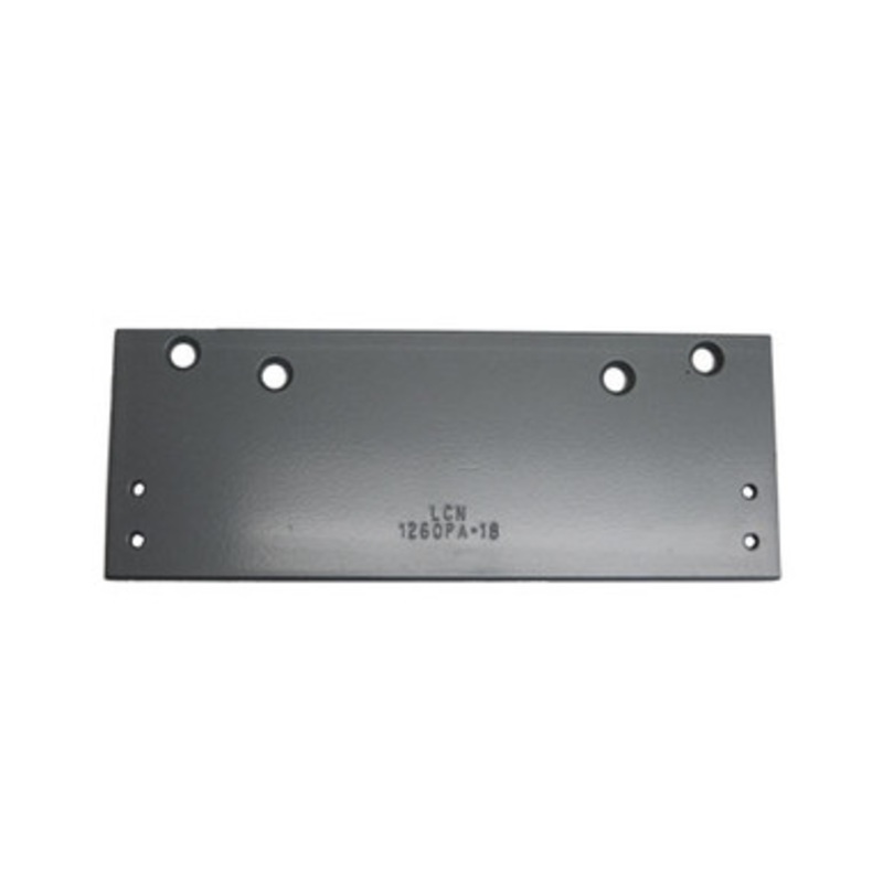 LCN 1260-18-DKBRZ Pull Side Drop Plate ONLY Top Rail Arm Screw in Dark Bronze Finish