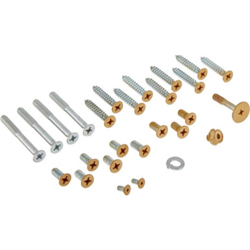 LCN 4640-TBWMS-AL Door Closer part Thru Bolt Wood and Machine Screw Pack in Aluminum Finish