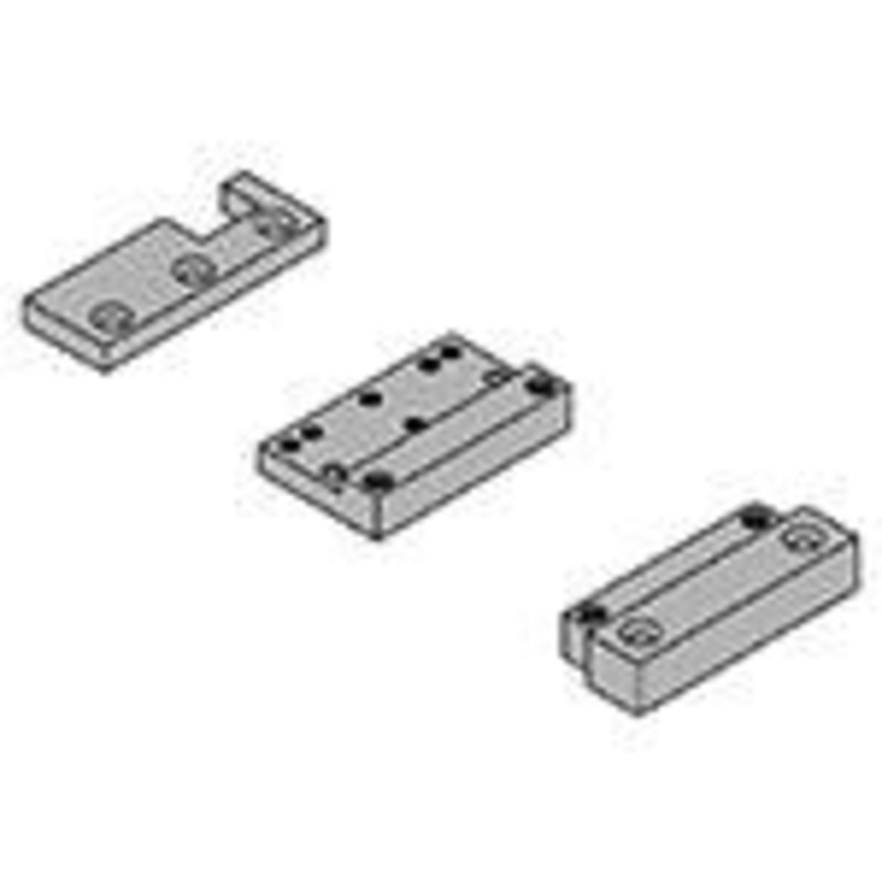 LCN 2030-416-US10B Surface Mount Door Closer part 2030 Series Wood Clip Set in Dark Bronze Finish