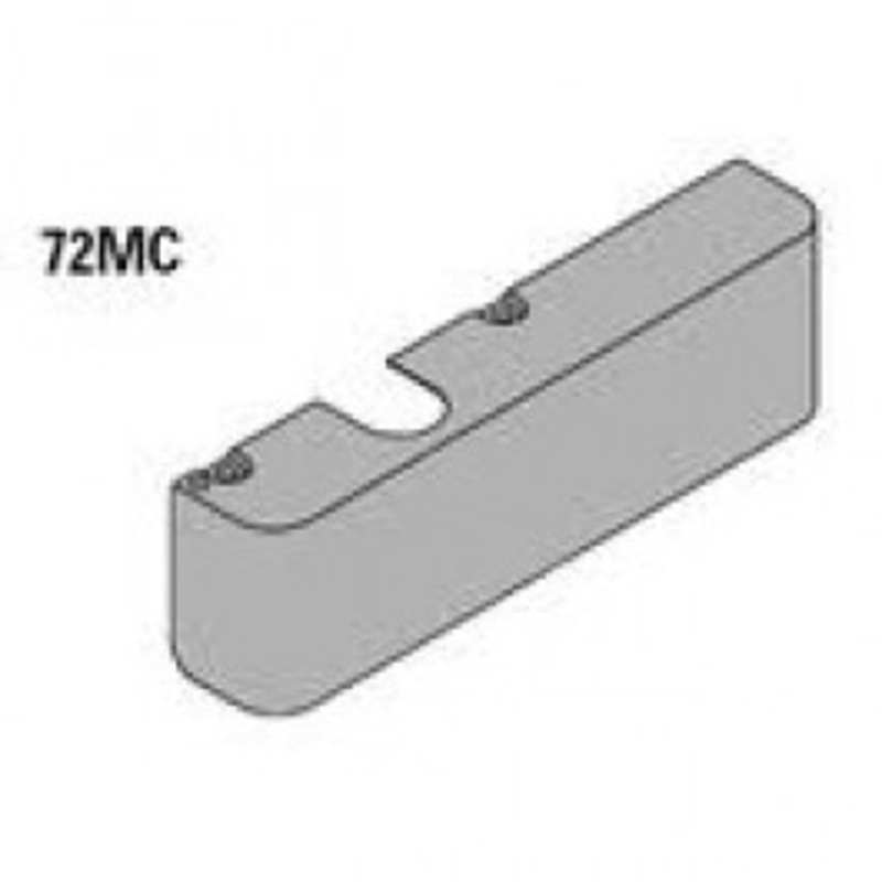 LCN 4010-72MC-LH-US26 Left Hand Metal Cover ONLY Bright Chrome Finish