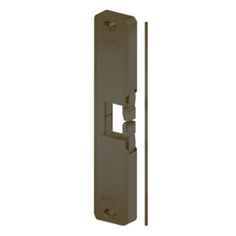 Trine 4800F-10B Access Technology 4800 Series Fire Rated Surface Mounted Electric Strike in Dark Bronze