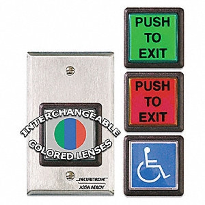 Securitron Securitron PB2E Momentary 2 Square Push Button