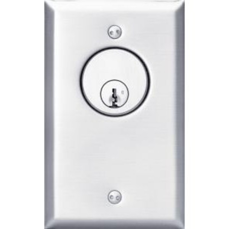 Security Door Controls SDC 706U Momentary Single Gang Key Switch