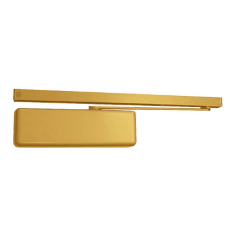 LCN 4011T-STD LH BRASS Closer Standard Track Lh Brass