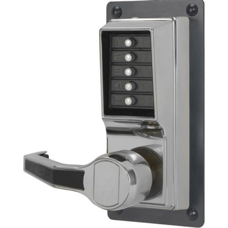 Simplex LLP1010-026 Exit Trim Lever in Bright Chrome