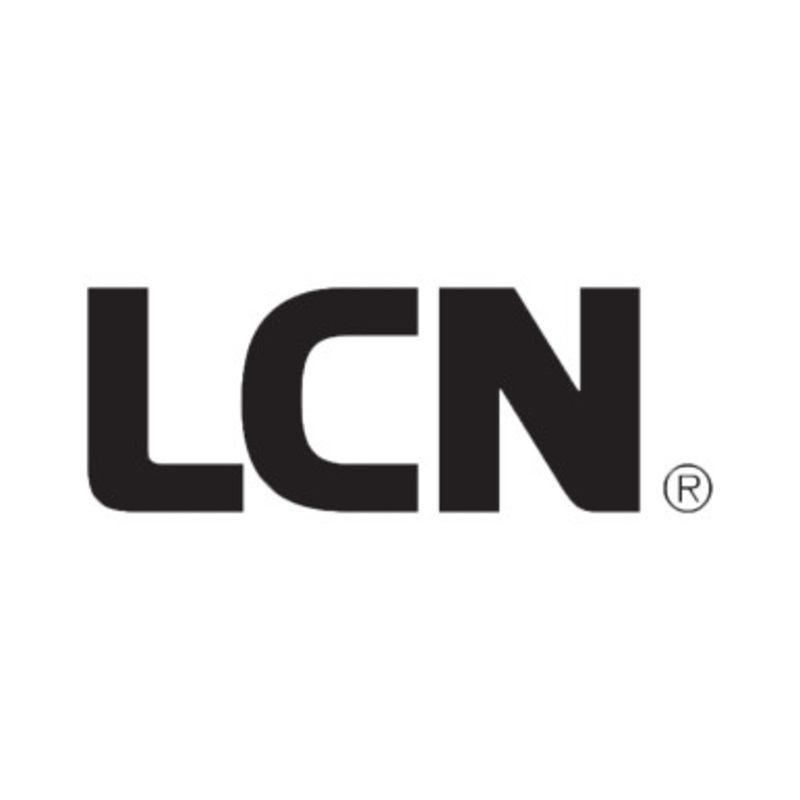 LCN 1460-TBWMS-US26 Surface Mount Door Closer part Thru Bolt Wood & Machine in Bright Chrome Finish