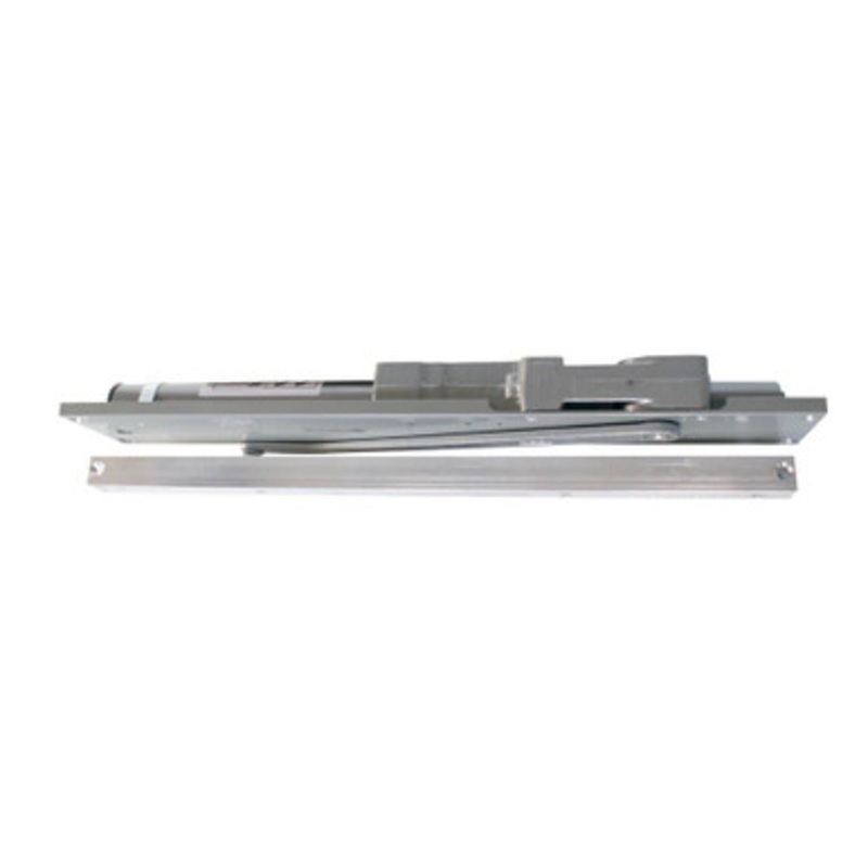 LCN 2035-STD RH 689 Overhead Concealed Closer Hydraulic Slide Track In Header Mounting 180 Deg Swing Size 5 Aluminum Painted Finish, Right-Handed