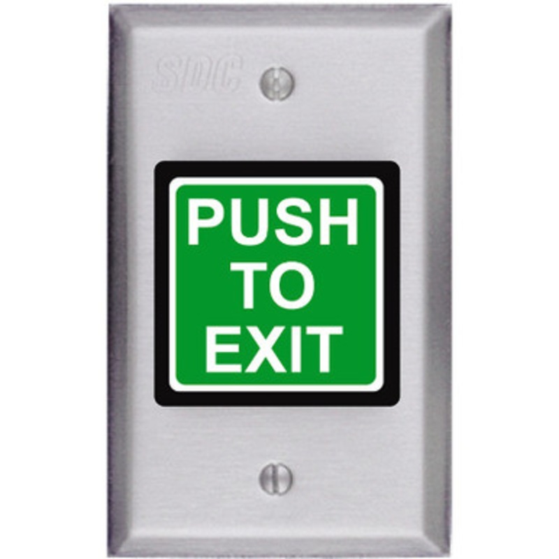 Security Door Controls SDC 422U Single Gang 2 Exit Switch