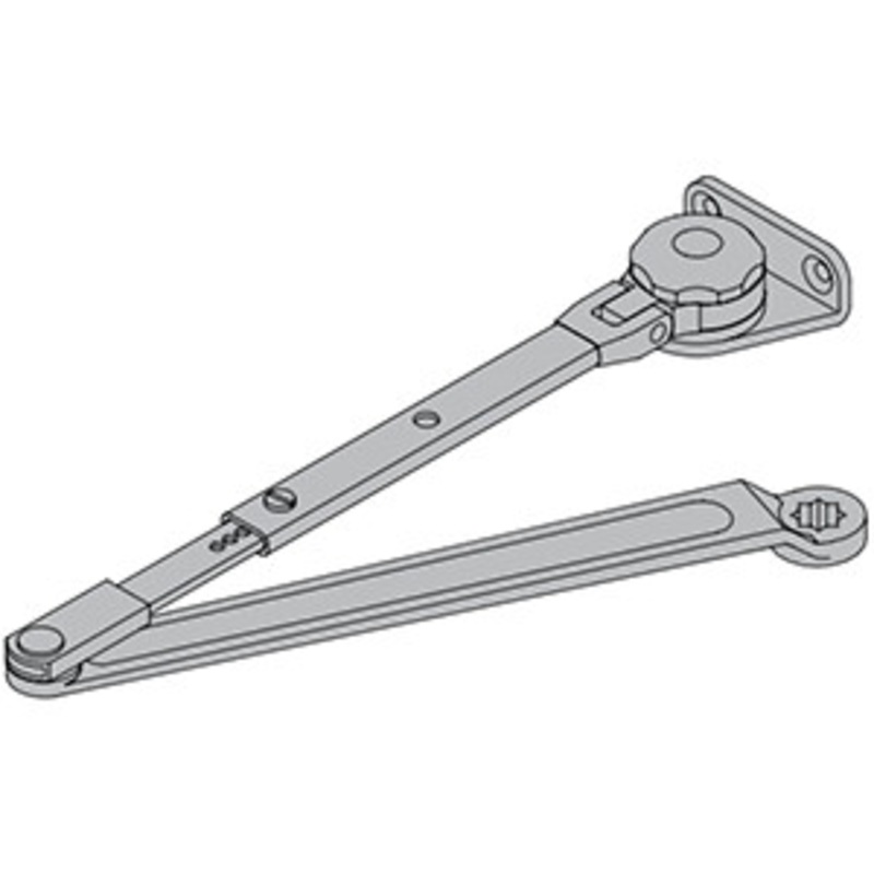 LCN 1460-3049-US3 Surface Mount Door Closer part Regular Hold Open Arm in Bright Brass Finish