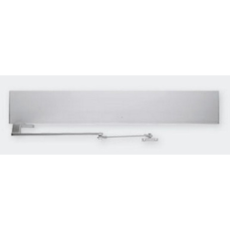 LCN 2810-334-AL Surface Mount Door Closer with 2810 Series Header Endcap