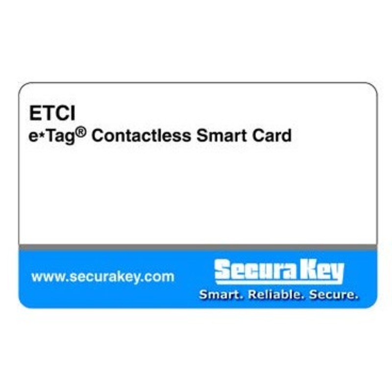 Secura Key ETCI-W26 Contactless Smart Key Card Encoded w/ 26 Bit (50 Pack)