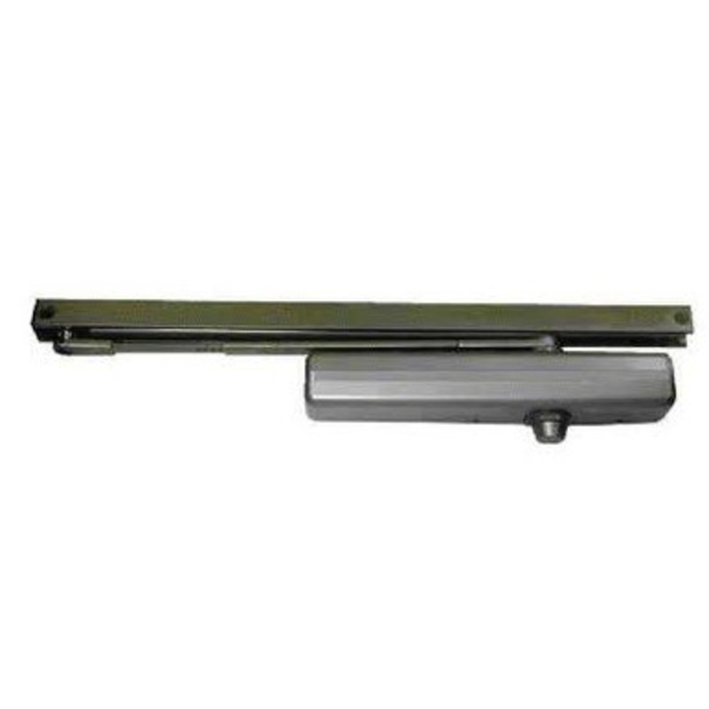 LCN 1461T-H-BUMPER-BLK Surface Bumper Universal Single Lever Track part Hold-Open Door Closer Arm in Black Finish