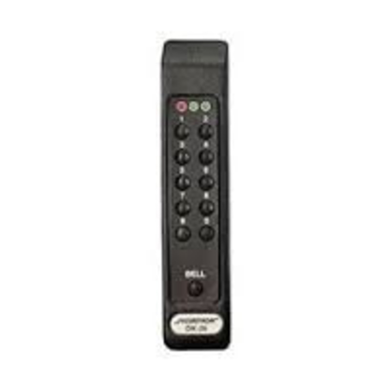 Securitron DK-26PBK Digital Keypad Only Narrow Stile Black (No CPU Board)
