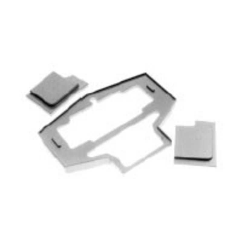 Simplex 74468-04-01 Riser Plates to Shim Lock 900 Series in Satin Brass