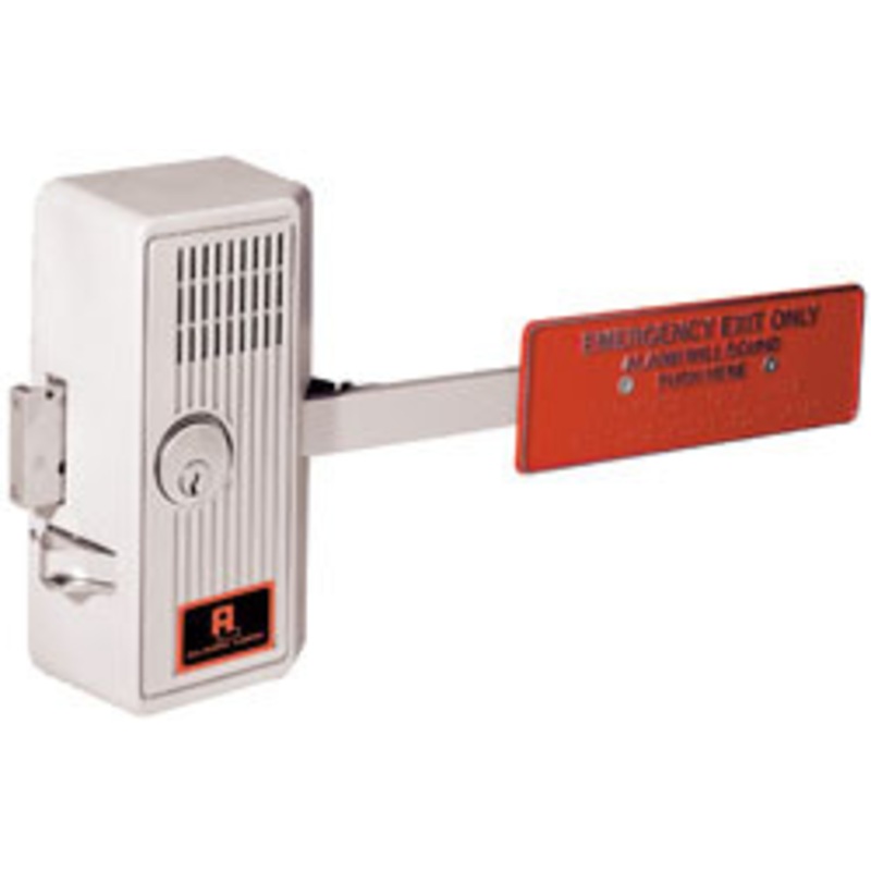 Alarm Lock 700WPX48XUS28 Sirenlock Panic Exit Alarm, 48, Weatherproof, 2-Minute Alarm Cutoff or Manual Reset, Aluminum