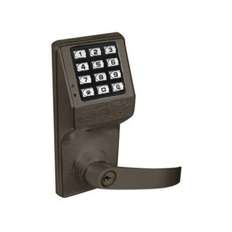 Alarm Lock DL4175IC-S-US10B Trilogy Series Digital Cylindrical Keyless Lock Regal Leverset with Schlage Core Override in Duronodic