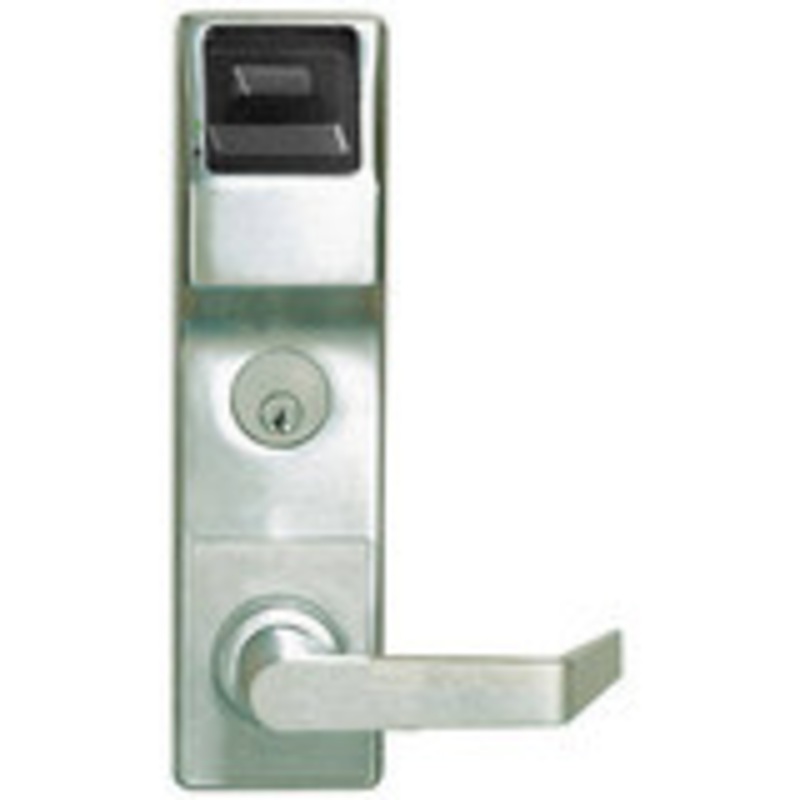 Alarm Lock PL6500CRR-US26D Trilogy Networx Mortise with Prox Lock 5000user/500 Event/35000 Audit Right Hand in Satin Chrome