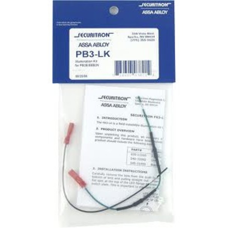 Securitron Securitron PB3-LK Illumination Kit For PB3E, PB3EN & EEB3N Series