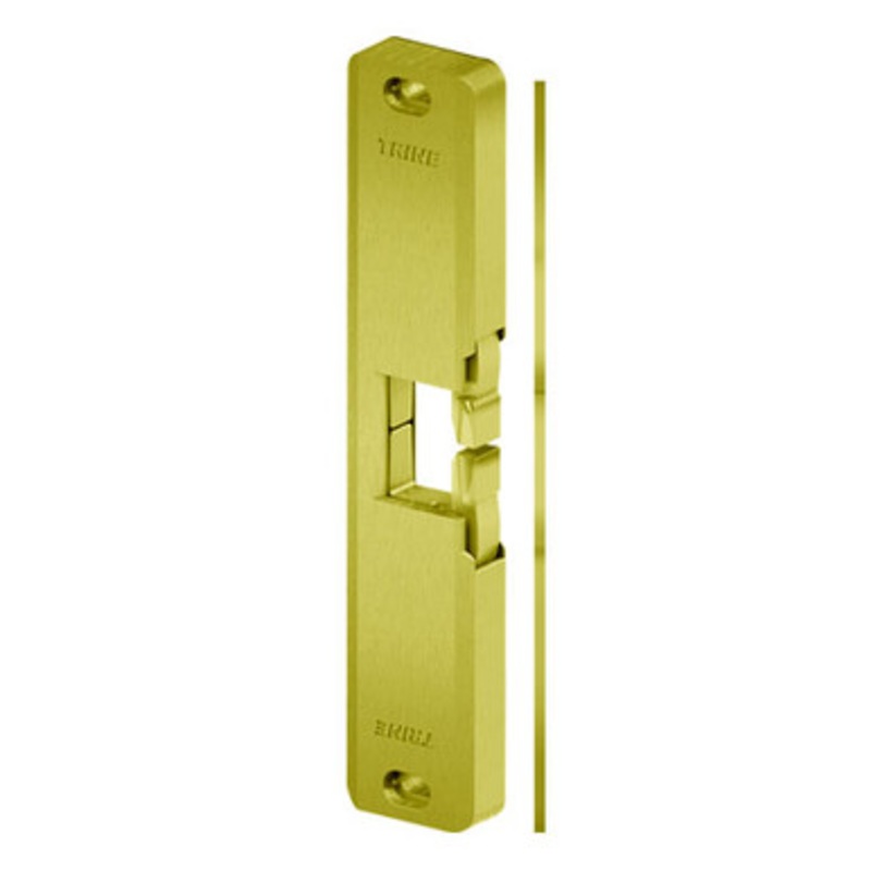 Trine 4800F-3 Access Technology 4800 Series Fire Rated Surface Mounted Electric Strike in Bright Brass