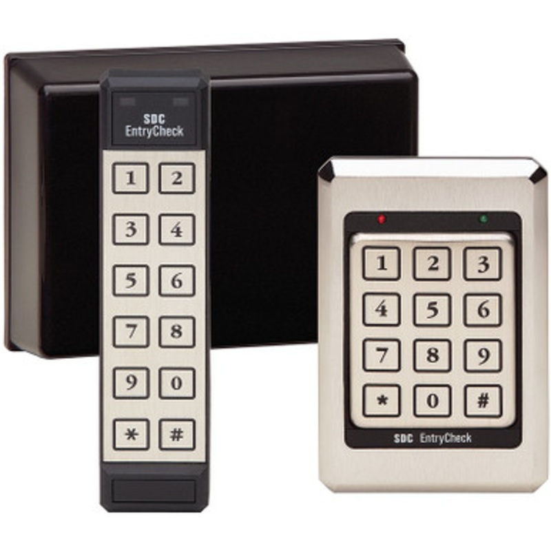 Security Door Controls SDC 931-KP-4U EntryCheck Digital Keypad & Controller Single Gang
