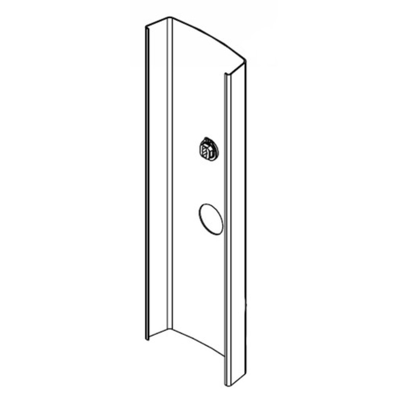 Simplex V85PO626 Inside Cover with Privacy 850L/850/950 Series in Satin Chrome
