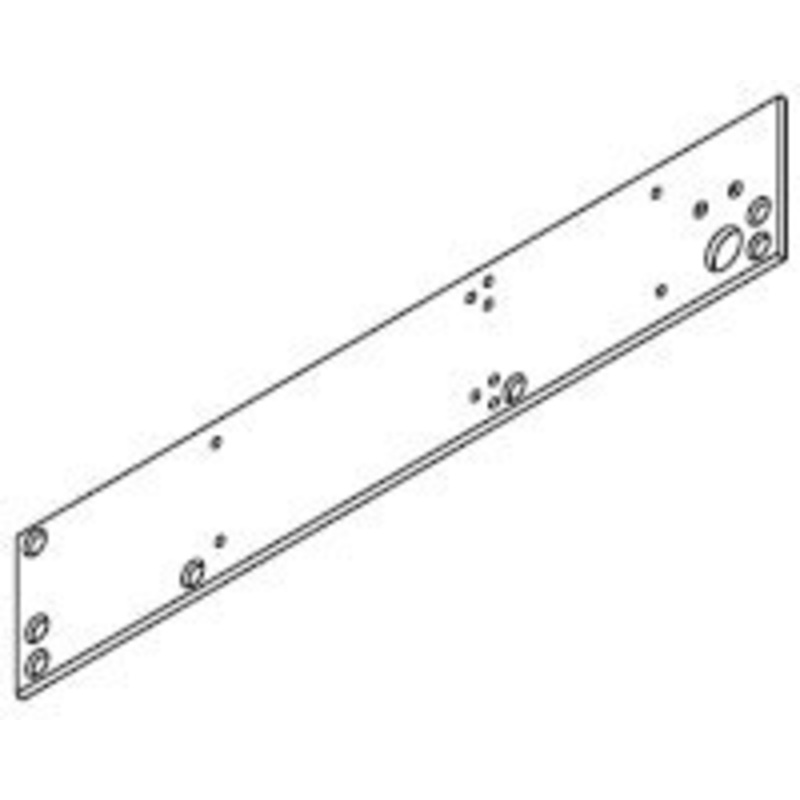 LCN 4810-18-AL Door Closer part 4810 Series Plate in Aluminum Finish