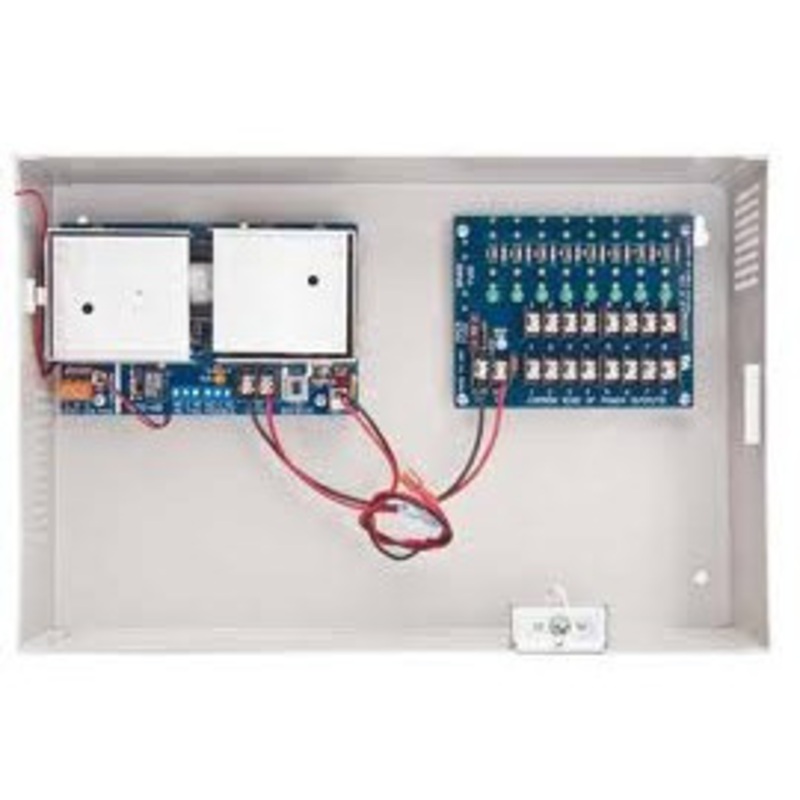Securitron Securitron AQD5-8F AccuPower Power Supply 8 Outputs/Fuse (12/24VDC)