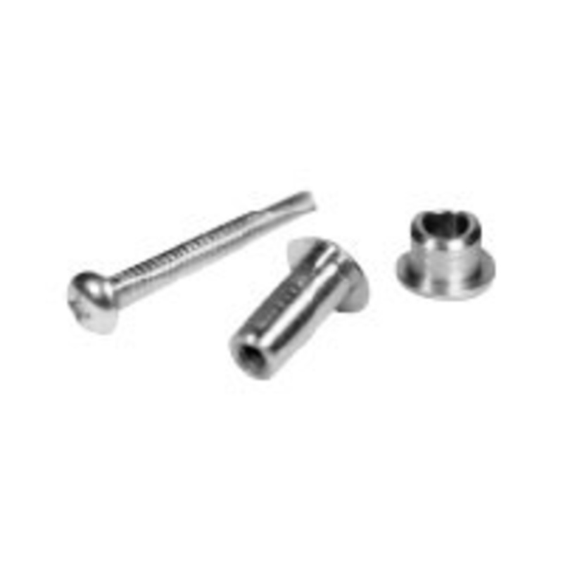 Dormakaba 74544-26D-01 Thru-bolt Screw Kit Lp1000 Series Incl 4 Screws/Bushing/Sex Nuts in Satin Chrome