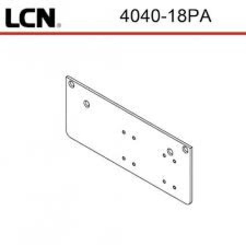 Drop Plate, Parallel Arm #4040XP-18PA US3  LCN