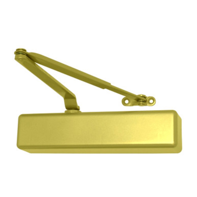LCN 11461-EDA-W-62G-BRASS Surface Mount Door Closer Extra Duty Arm part Thick Hub Shoe in Brass Finish