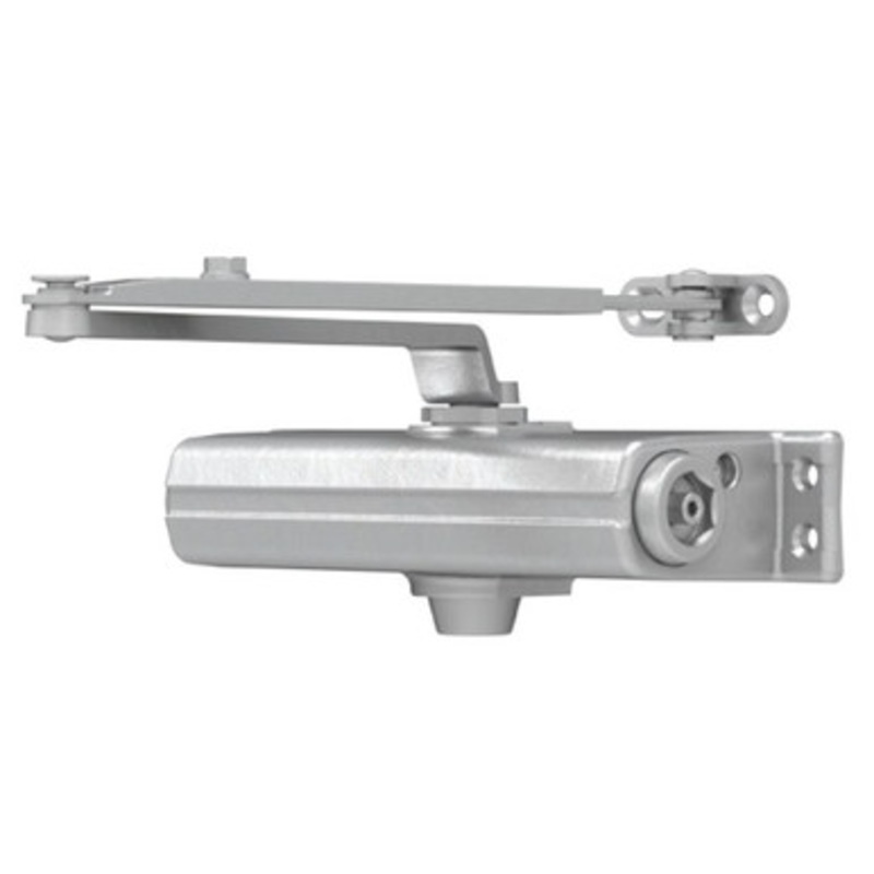 LCN 1260-3049EDA-AL Surface Mount Door Closer Hold Open Extra Duty Arm Screw in Aluminum Finish
