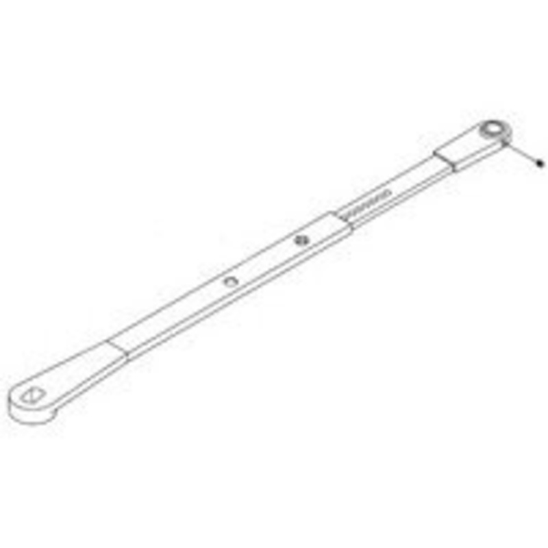 LCN 3130SE-3077T-LH-AL Surface Mount Door Closer part Standard Arm Left Hand in Aluminum Finish