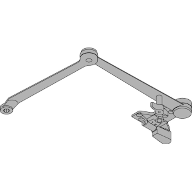 Closer Cushnstop Sri Aluminum #4040XP-CUSH AL SRI  LCN