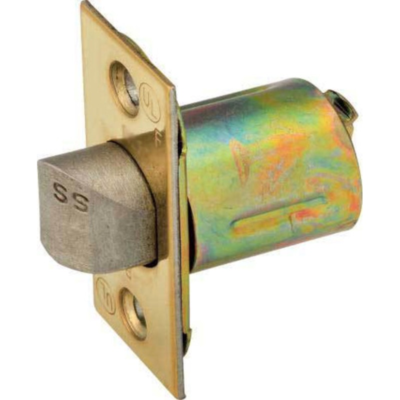 DormaKaba 75185-03-01 2-3/8 Backset, 1/2 Throw Latch, Bright Brass