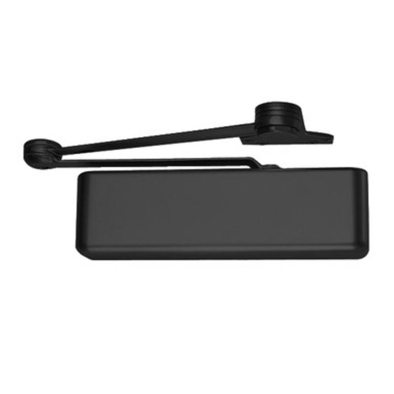 LCN 4111-SHCUSH-LH-BLK Smoothee Door Closer part Spring Hold Open Cush Arm in Black Finish