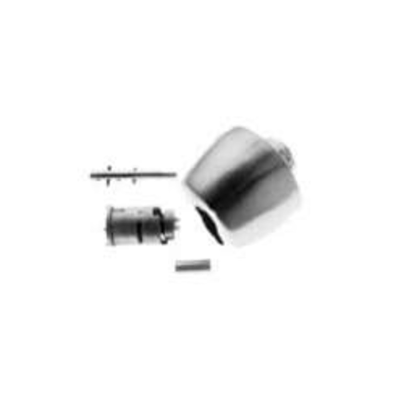 Simplex 201519-26D-01 Medeco Conversion Assembly 1000 Series Incl Knob Assembly and Shaft in Satin Chrome