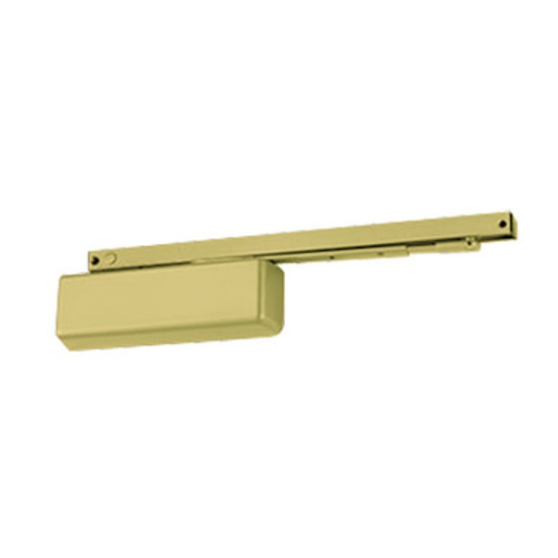 LCN 3133SE-STD 24V LH US3 Standard Track Closer/Holder, 24V, Left Hand, Bright Brass