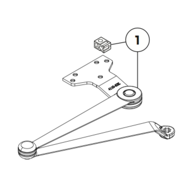 LCN Extra Duty Parallel Arm #4040XP-3077EDA US3  LCN