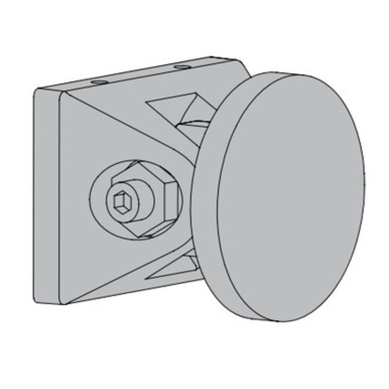 LCN SEM7820-825-AL Door Closer with Door Armature in Aluminum Finish