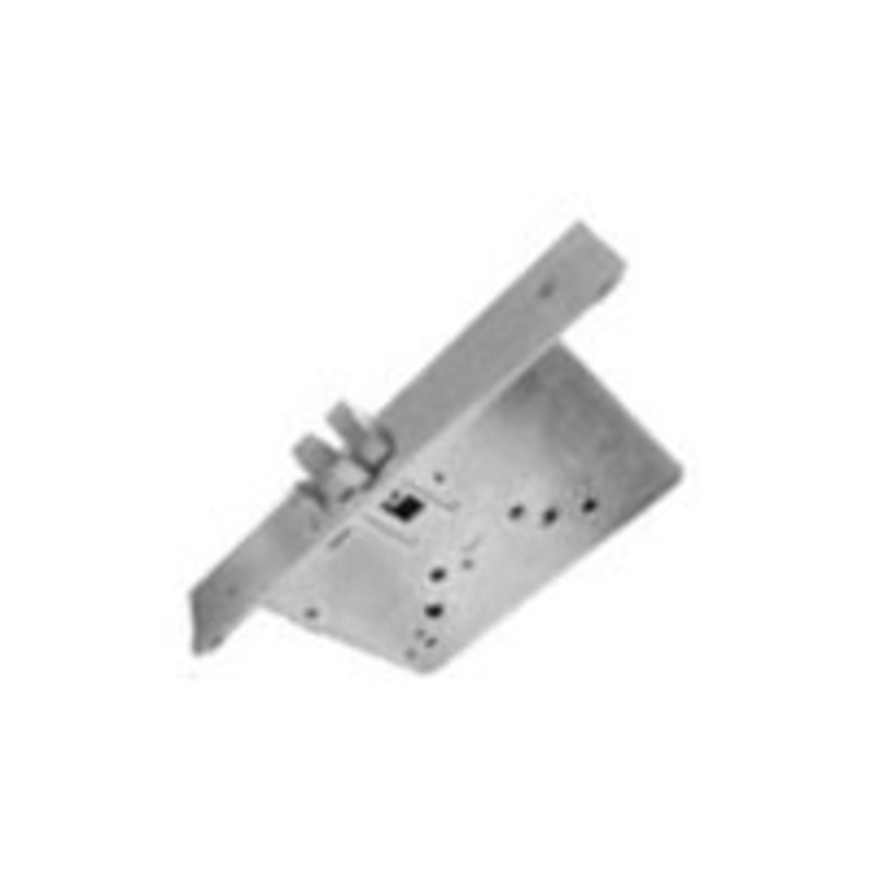 Simplex 801288-03-01 Mortise Assembly 8100 Series Left Hand in Bright Brass