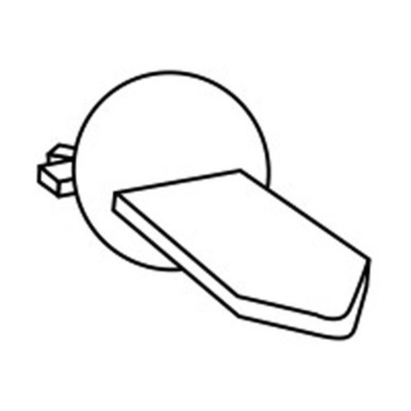 Alarm Lock HW620D Lori Key Override Tailpiece for Cylindrical Locks