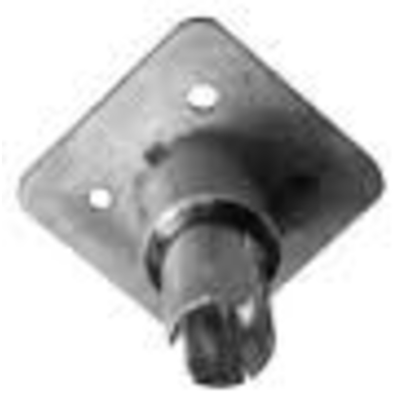 Dormakaba 801262-05-01 Strike Plate 8100 Series Right Hand in Antique Brass