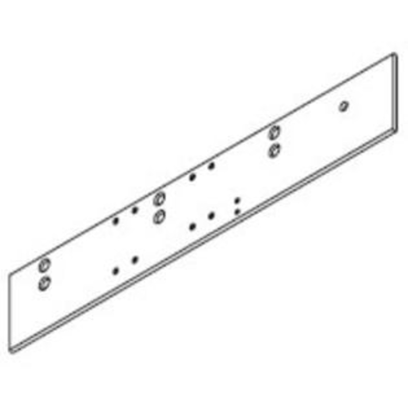 LCN 4820-18-AL Door Closer part 4820 Series Drop Plate in Aluminum Finish