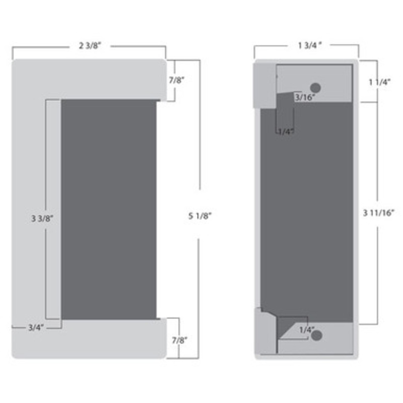 Trine EN400-GATEBOX for EN400 Series Strikes