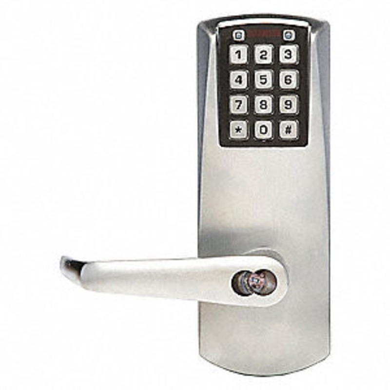Dormakaba Eplex E2067BLL-626-41 2000 Mort with Deadbolt 1 1/4in Faceplate Non-handed in Satin Chrome