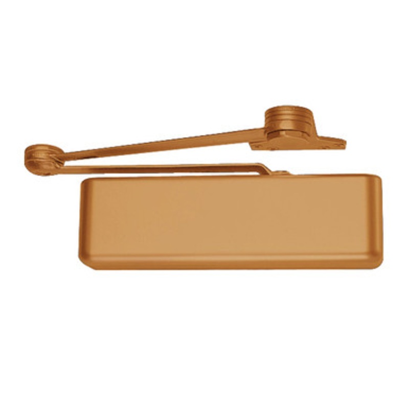 LCN 4111-SCUSH-LH-LTBRZ-MC Smoothee Door Closer part Spring Cush Arm in Light Bronze Metal Cover Finish
