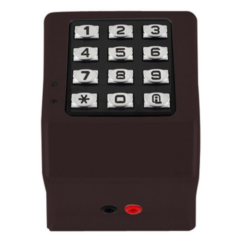 Alarm Lock DK3000-US10B Trilogy Weatherproof 12/24V PIN Only Digital Access Keypad in Duronodic