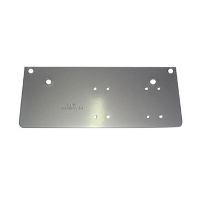 LCN 1520-18TJ-DU Surface Mount Door Closer with 1520 Series Drop Plate Top Jamb in Dark Bronze Finish