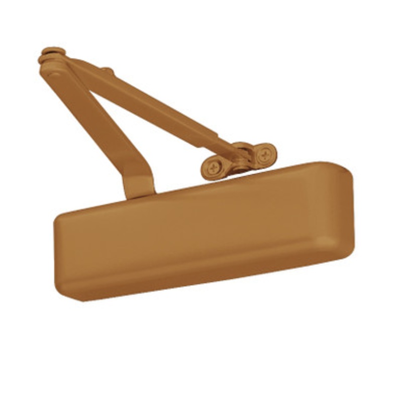 LCN 4031-HCUSH-LTBRZ Surface Mount Door Closer part Hold Open Cush Arm in Light Bronze Finish