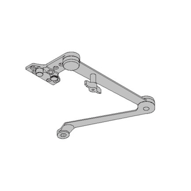 LCN 1460-3049CNS-US26D Surface Mount Door Closer part Hold Open Cush N Stop Arm in Satin Chrome Finish